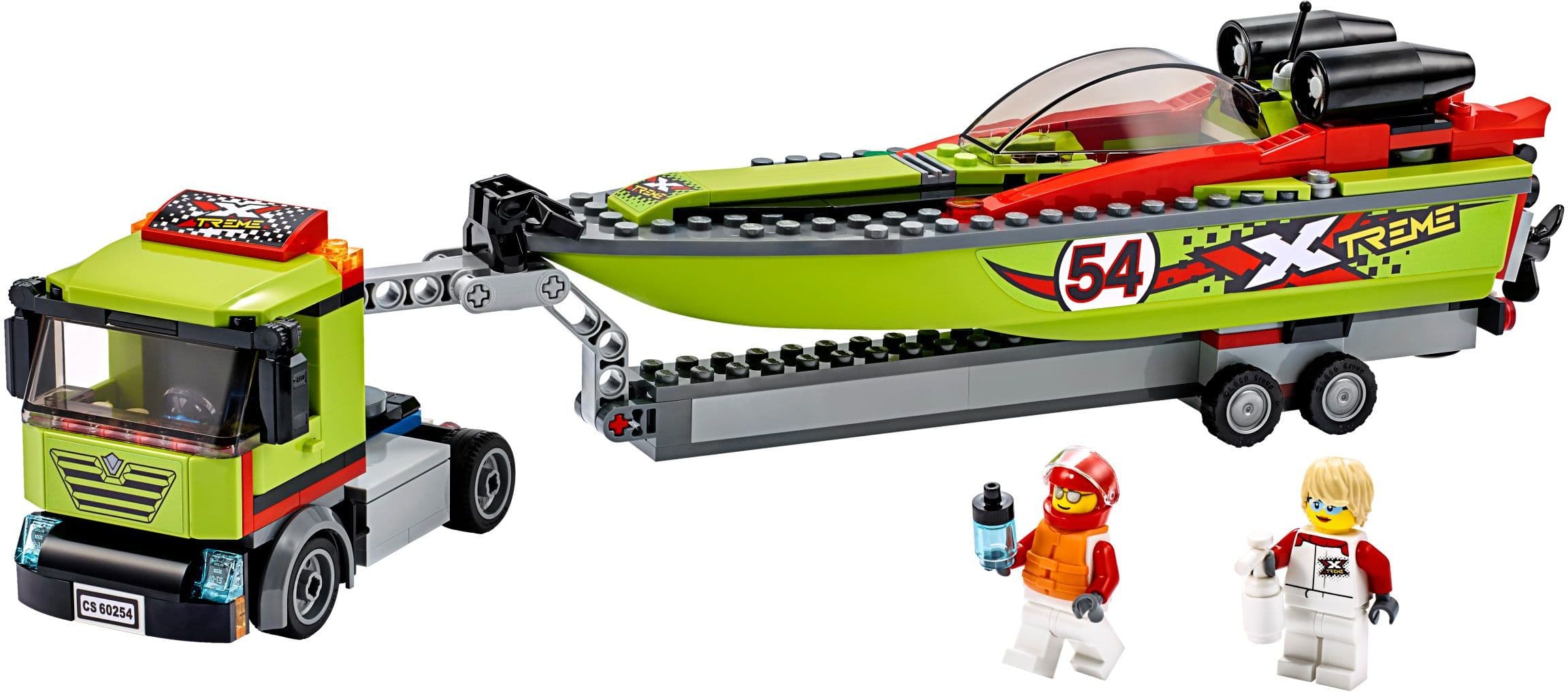 LEGO sættet Race Boat Transporter