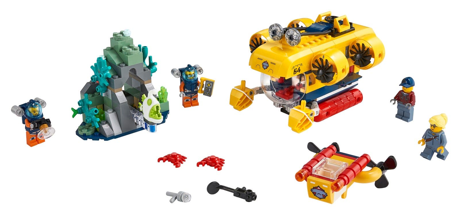 LEGO sættet Ocean Exploration Submarine