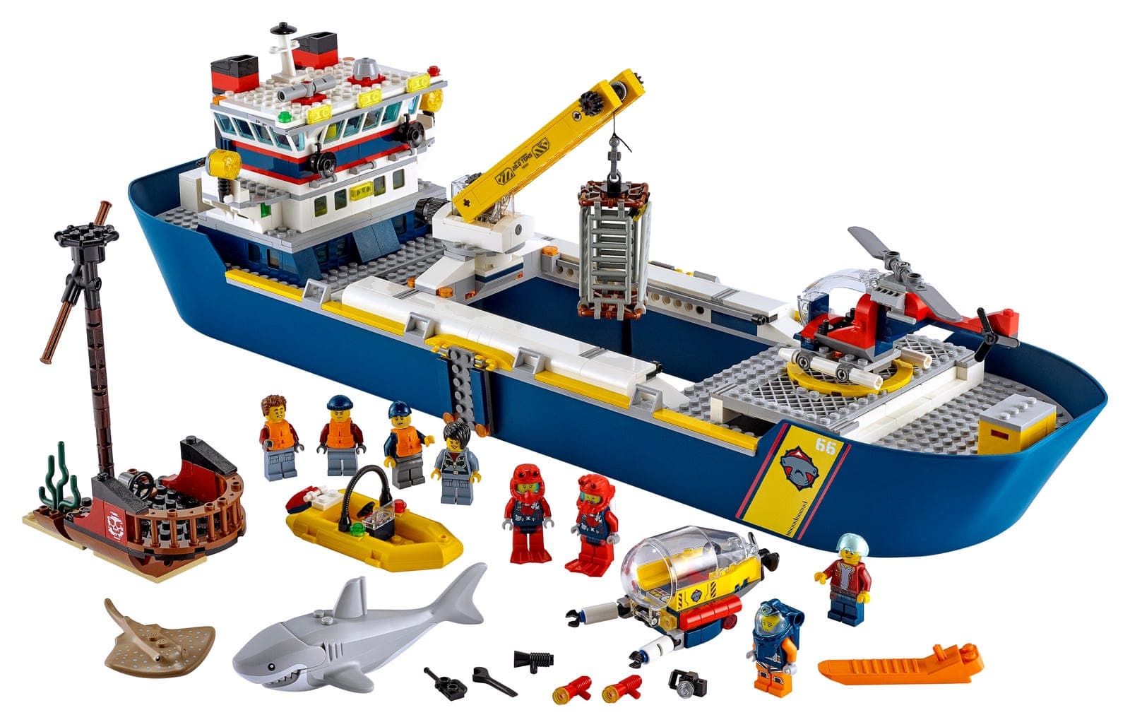 LEGO sættet Ocean Exploration Ship