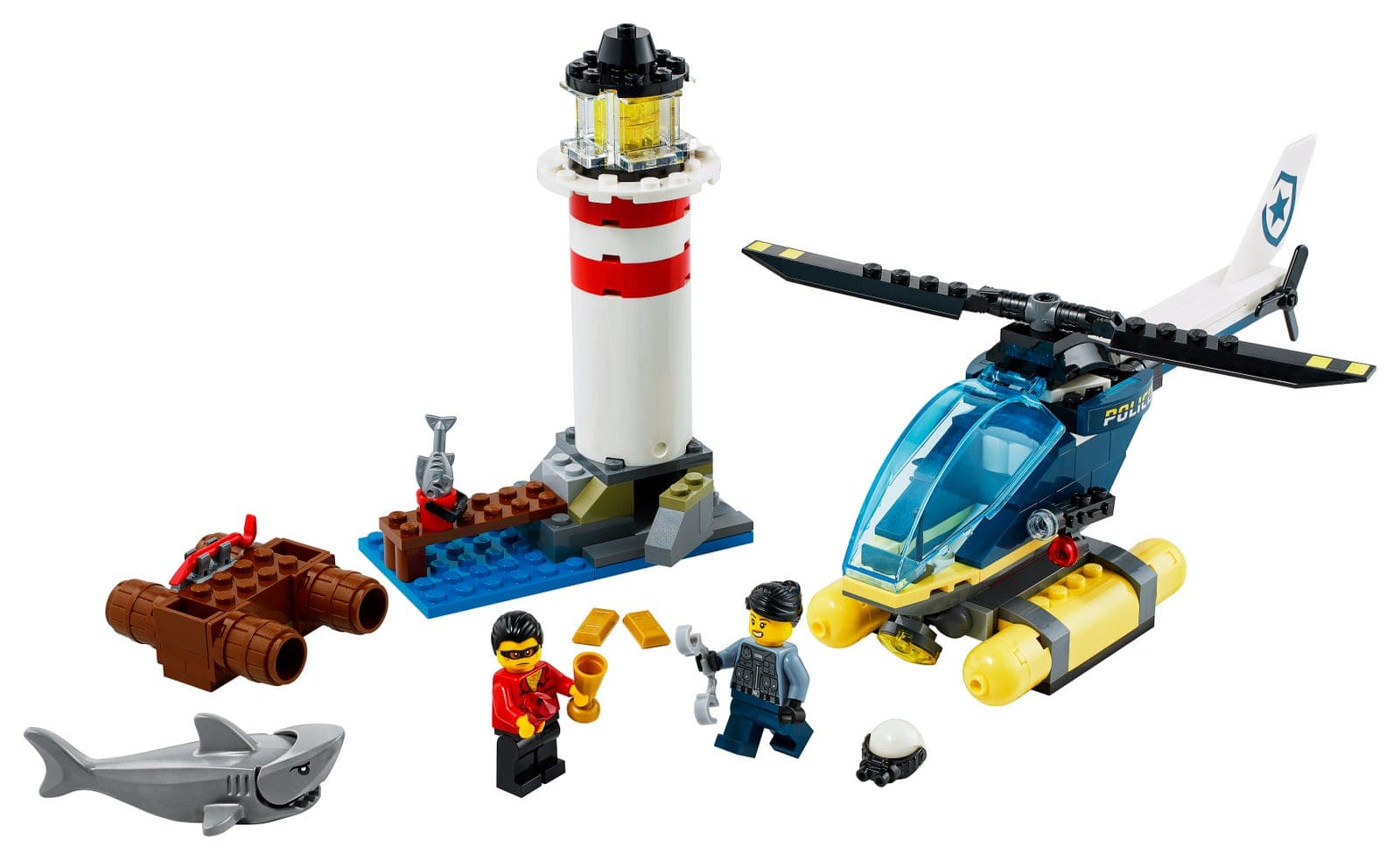 LEGO sættet Elite Police Lighthouse Arrest