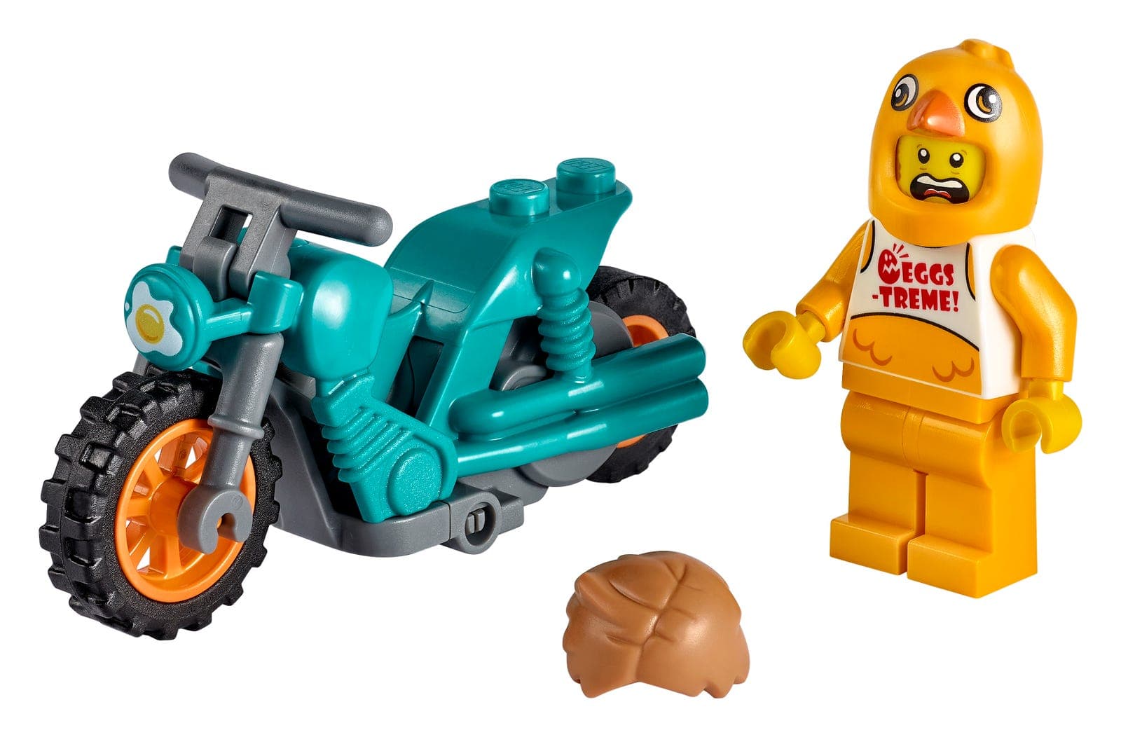 LEGO sættet Chicken Stunt Bike