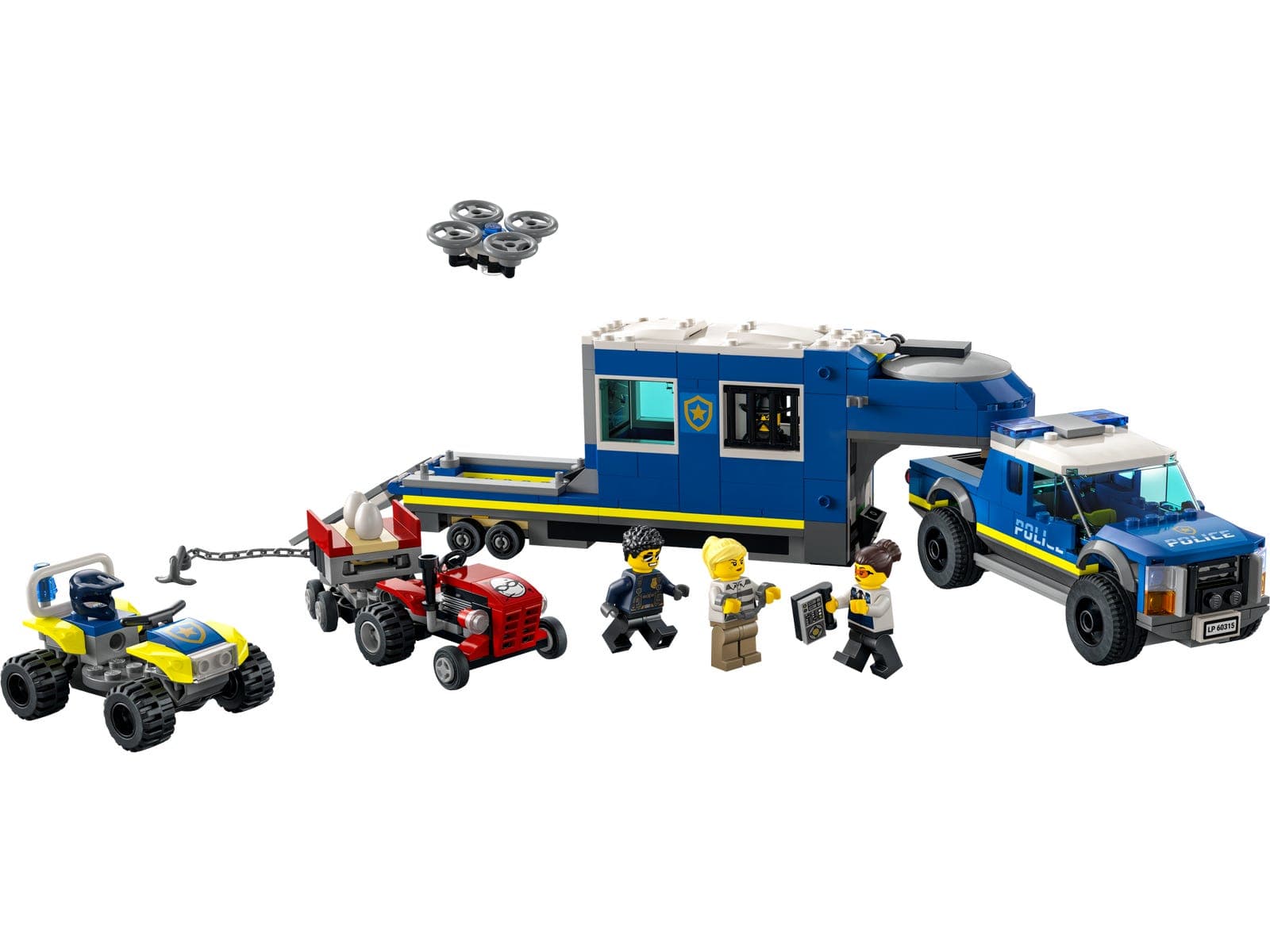 LEGO sættet Police Mobile Command Truck