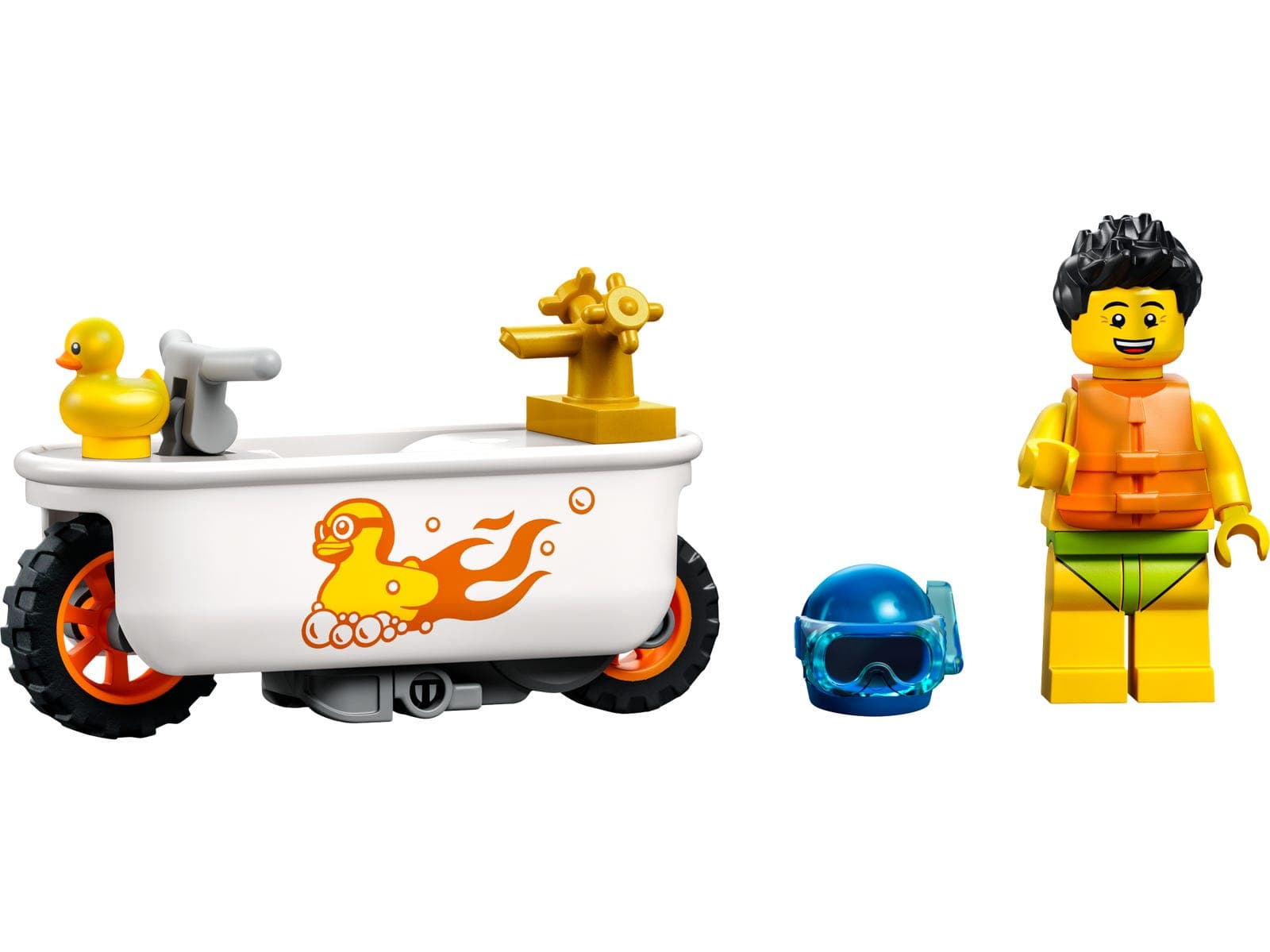 LEGO sættet Bathtub Stunt Bike