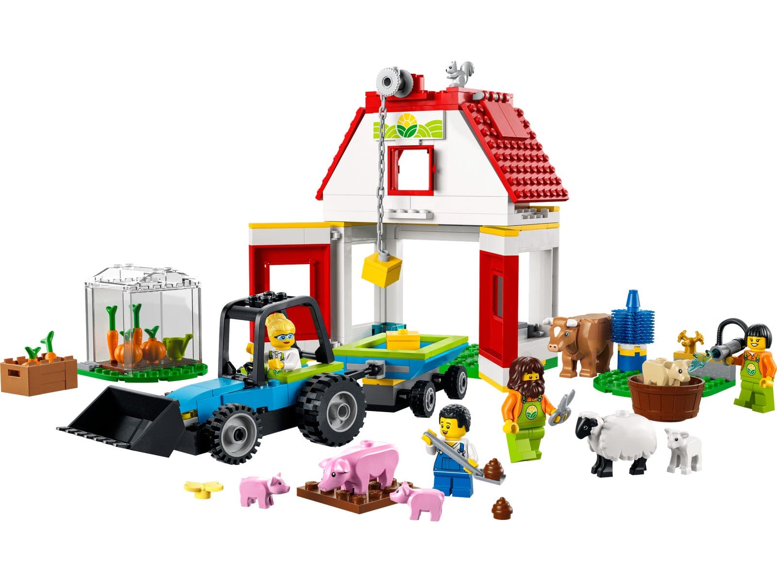 LEGO sættet Barn & Farm Animals