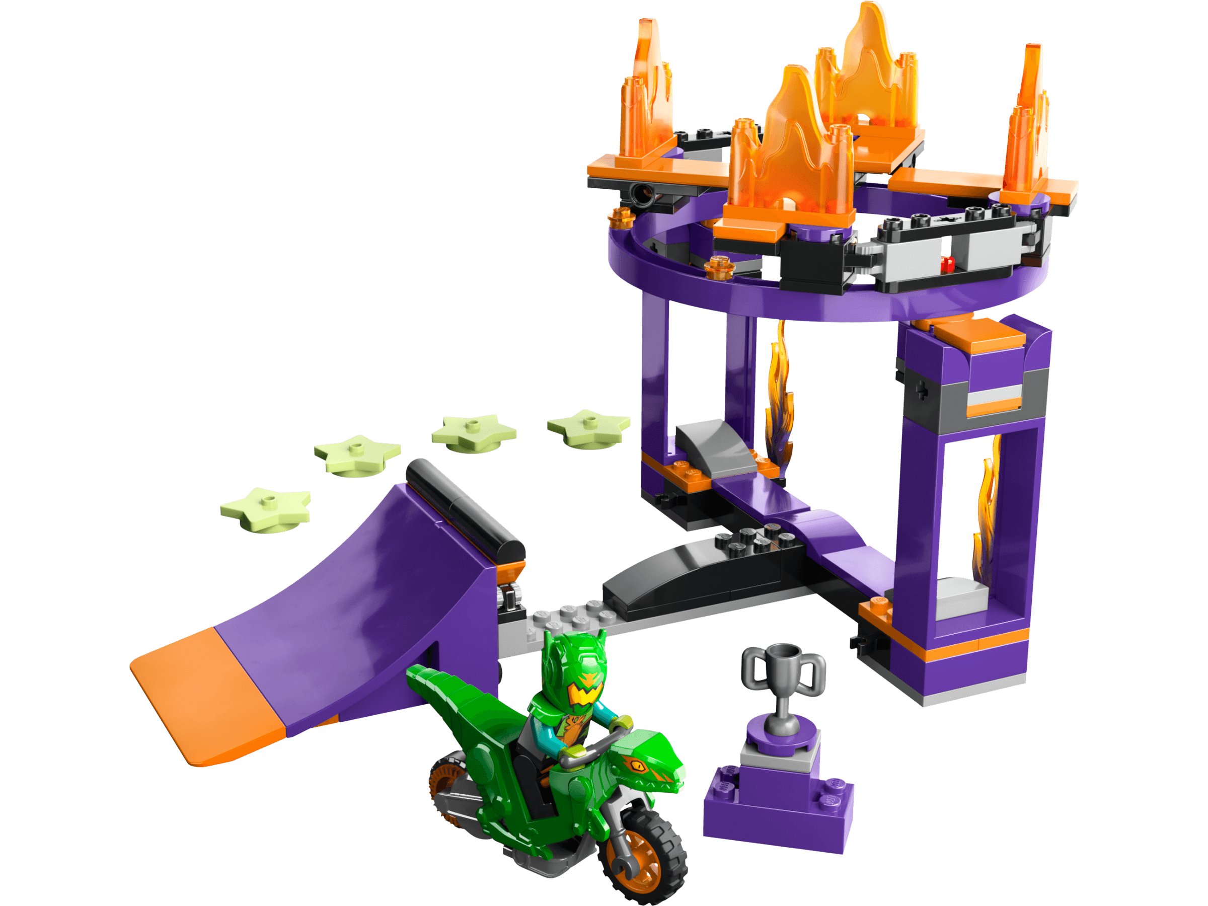 LEGO sættet Dunk Stunt Ramp Challenge