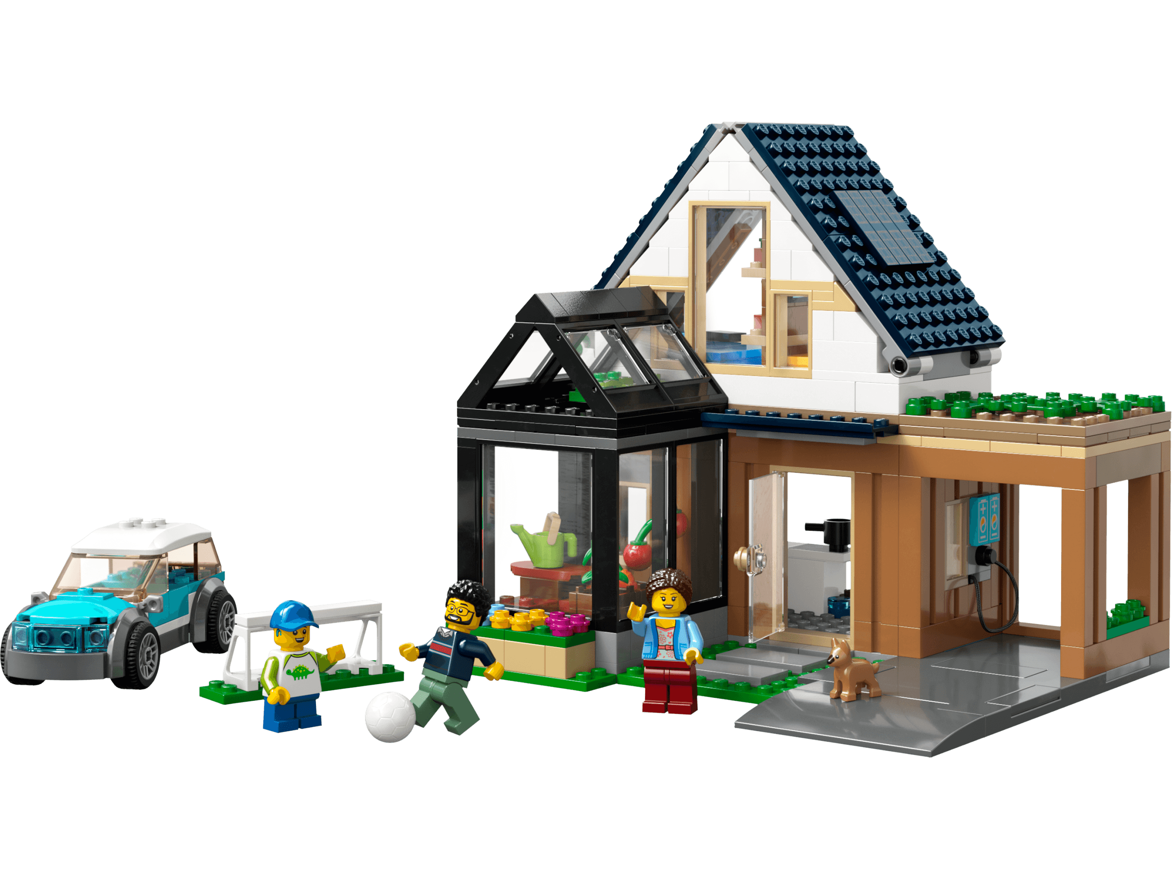 LEGO sættet Family House and Electric Car