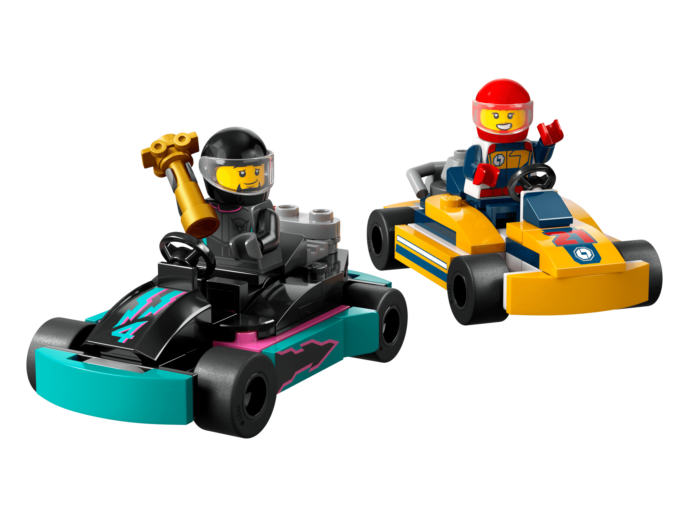 LEGO sættet Go-Karts and Race Drivers