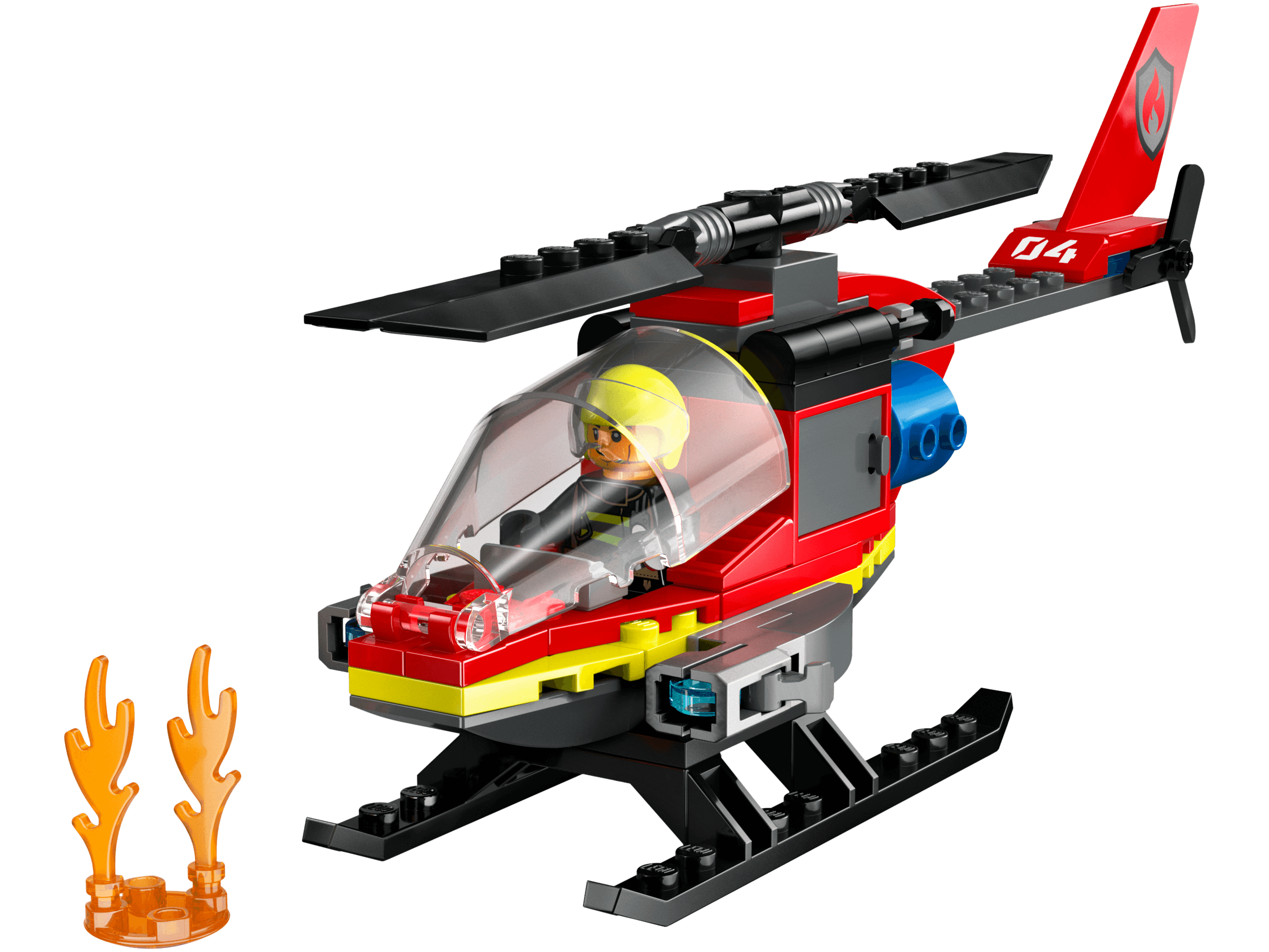 LEGO sættet Fire Rescue Helicopter