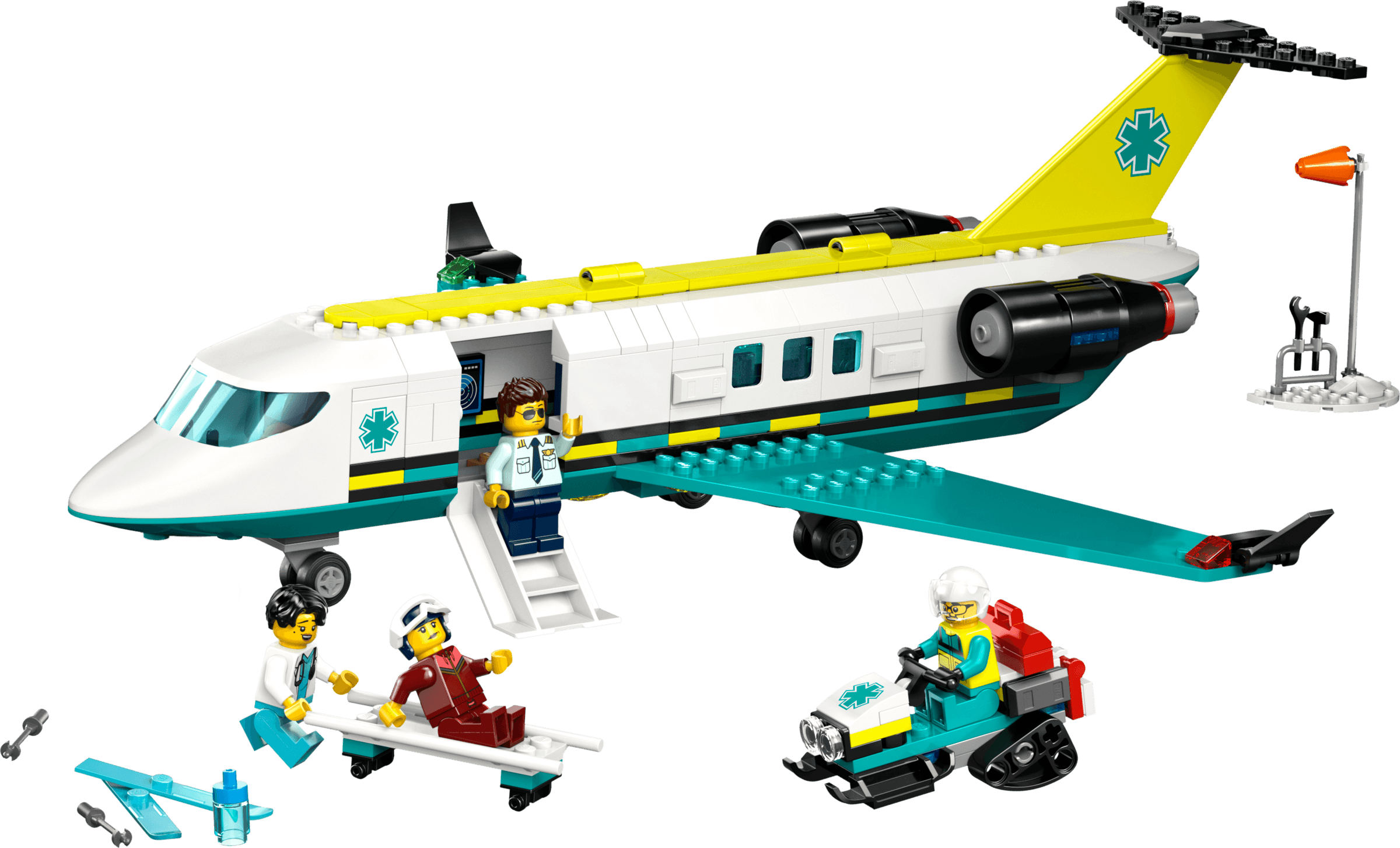 LEGO sættet Emergency Air Ambulance Airplane
