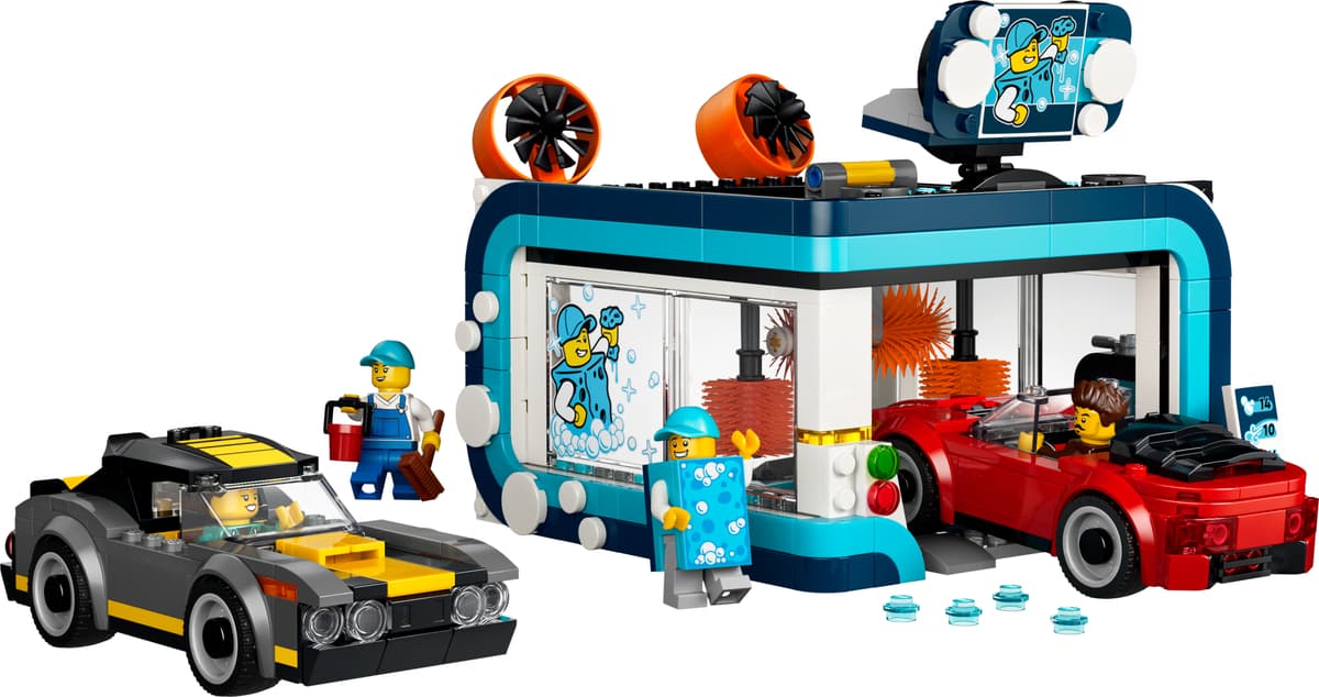LEGO sættet Drive-Through Car Wash