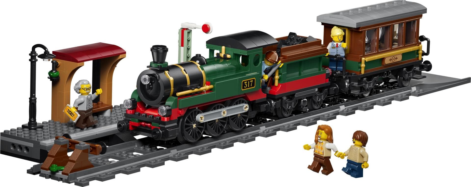 LEGO sættet Vintage Steam Train