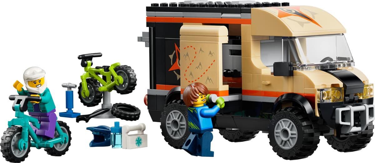 LEGO sættet Mountain Bike Adventure Van
