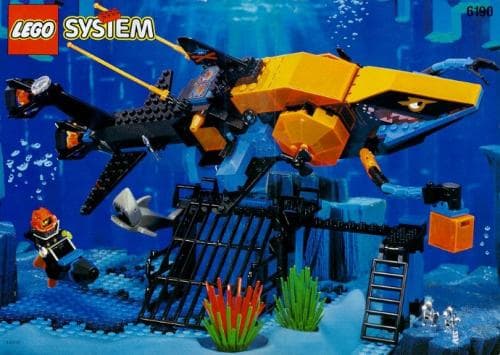 LEGO sættet Shark's Crystal Cave