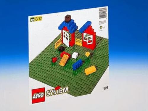 LEGO sættet Baseplate, Green