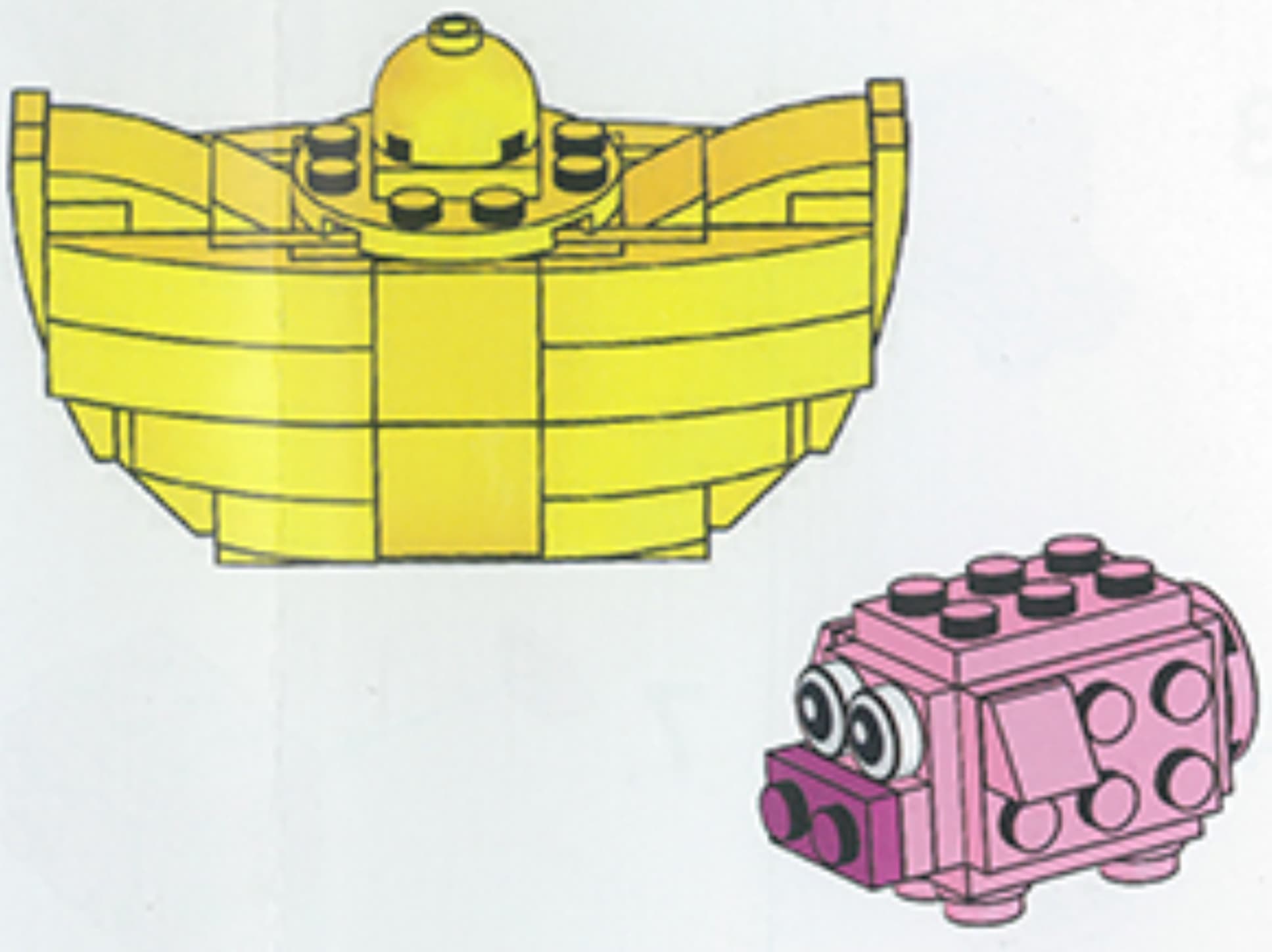 LEGO sættet Mini Year Of The Pig and New Year Wealth Bundle