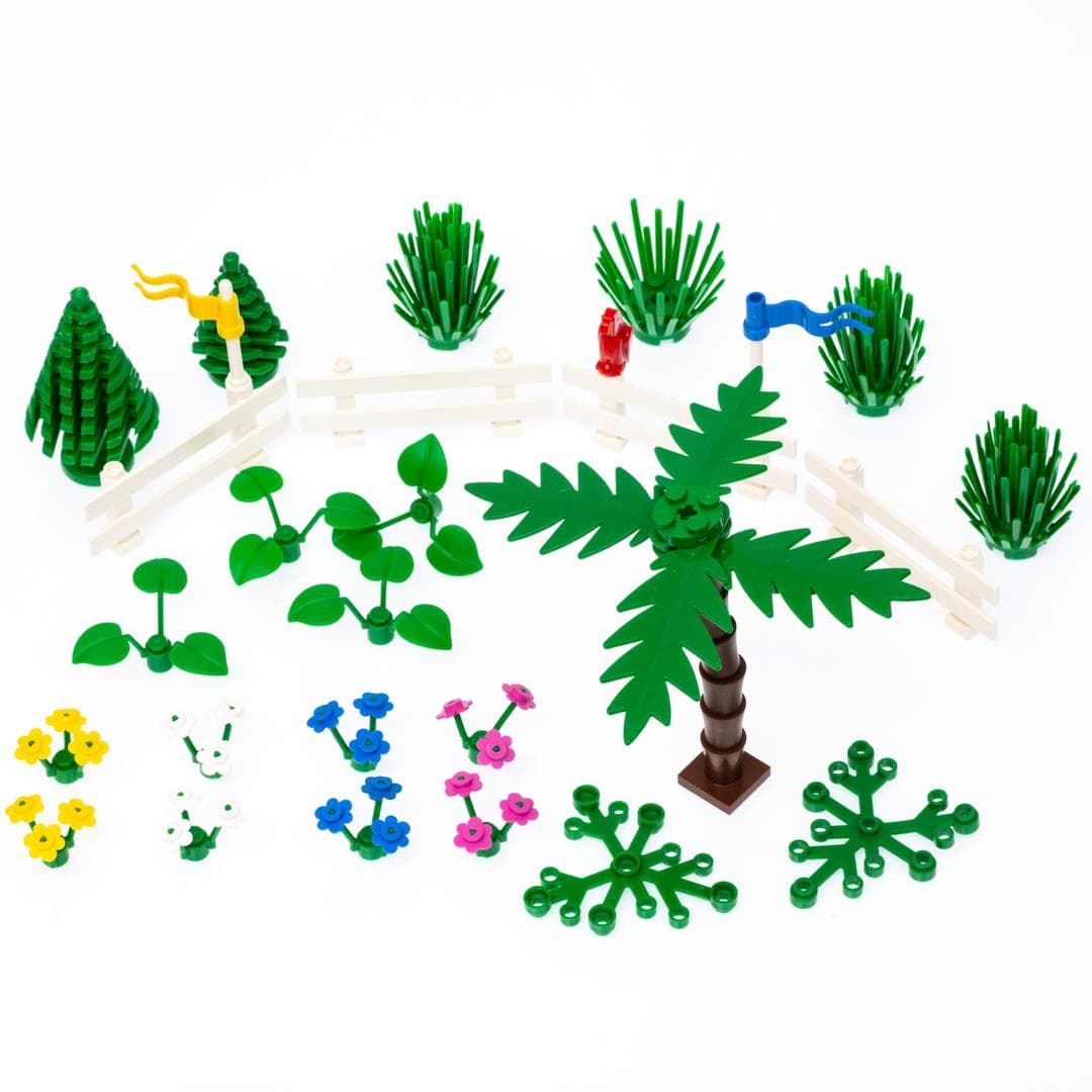LEGO sættet Flowers, Trees and Fences