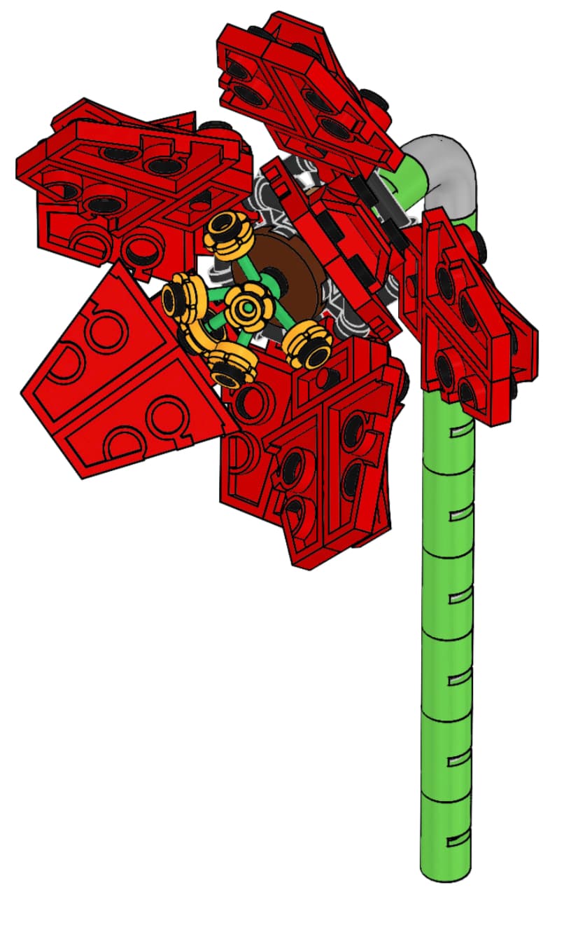 LEGO sættet Rose