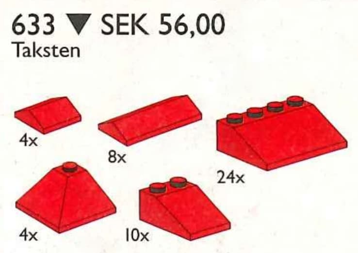 LEGO sættet Roof Tiles