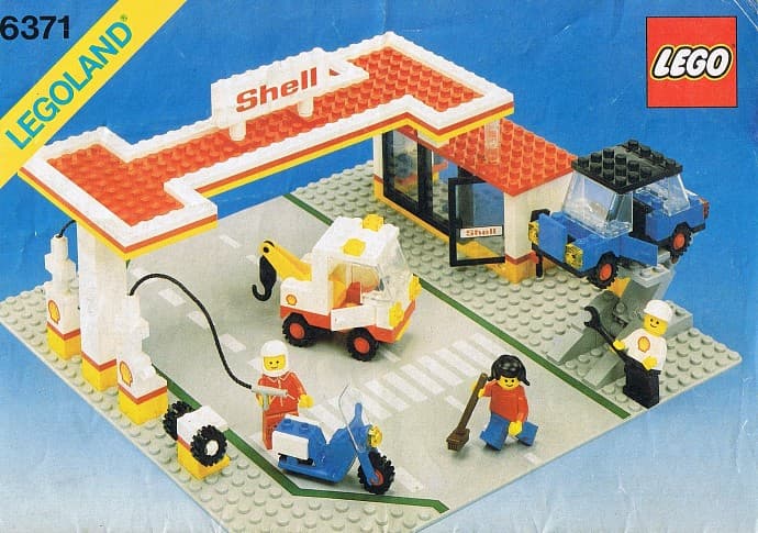 LEGO sættet Shell Service Station