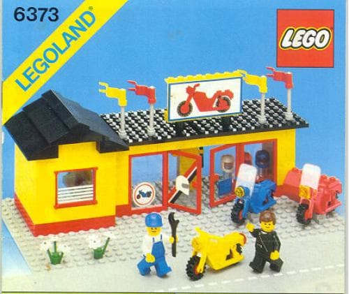 LEGO sættet Motorcycle Shop