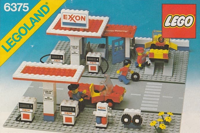 LEGO sættet Exxon Gas Station