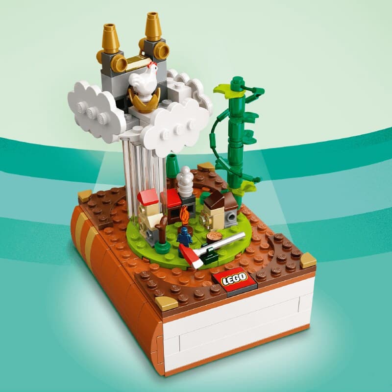 LEGO sættet Jack and the Beanstalk Book