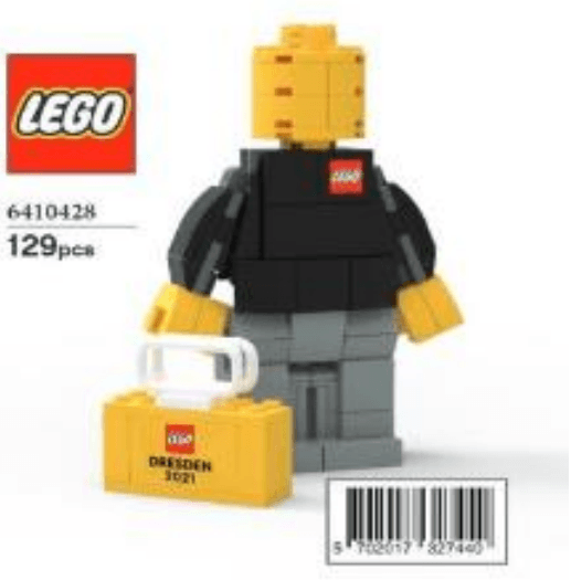 LEGO sættet Dresden Brand Store Opening Associate Figure