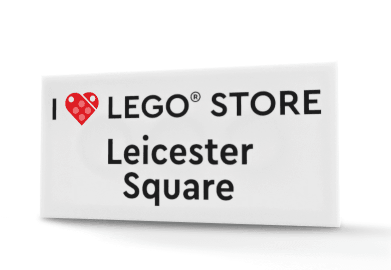 LEGO sættet I [Heart] LEGO Store Leicester Square Tile