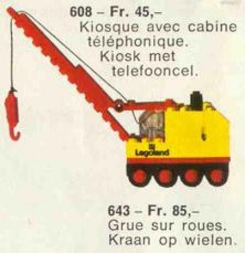 LEGO sættet Mobile Crane