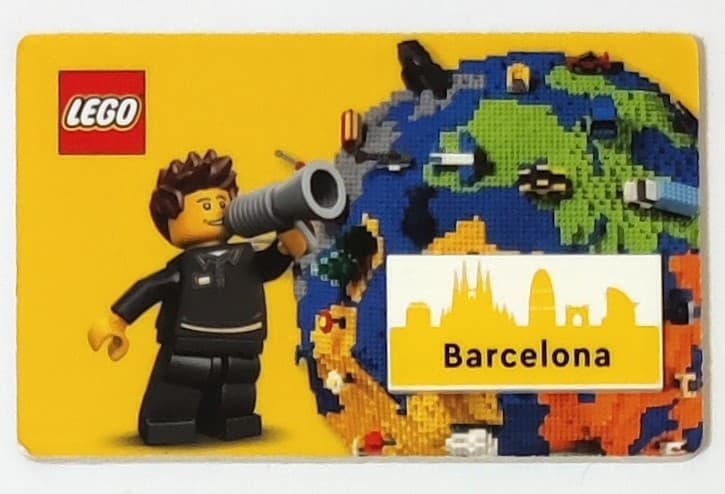 LEGO sættet Barcelona Tile
