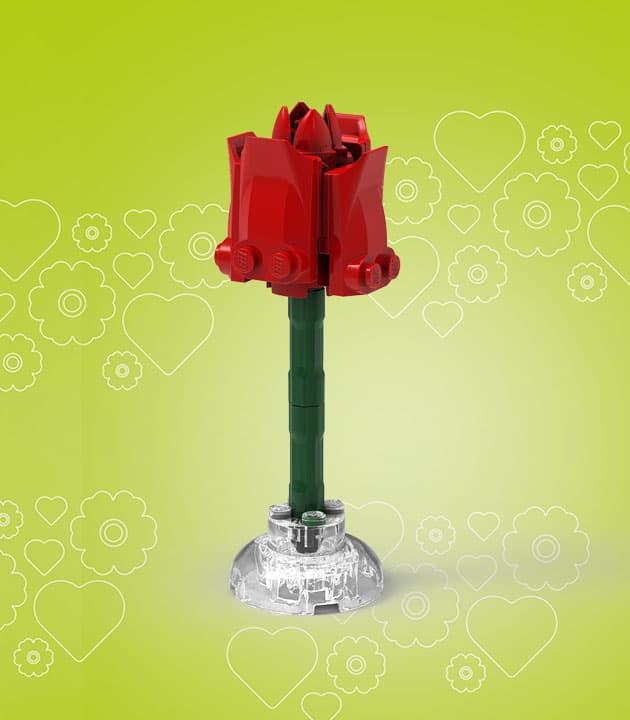 LEGO sættet Rose