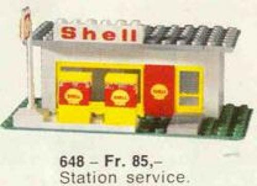 LEGO sættet Shell Service Station