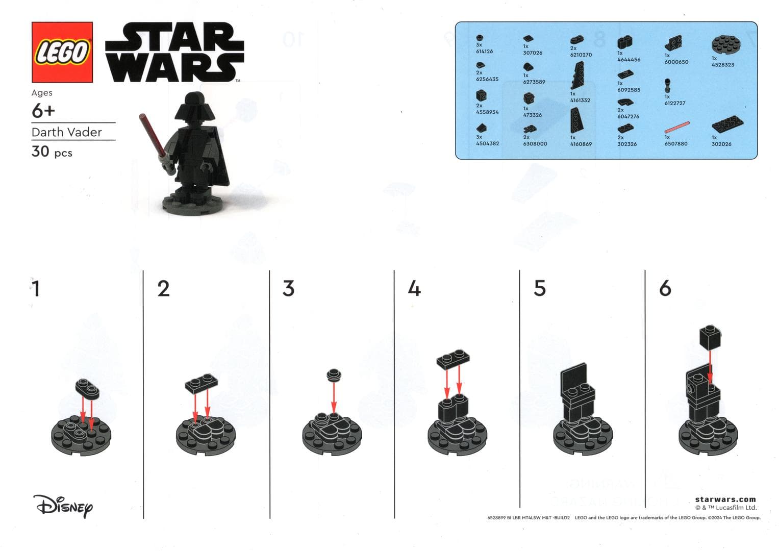 LEGO sættet Darth Vader