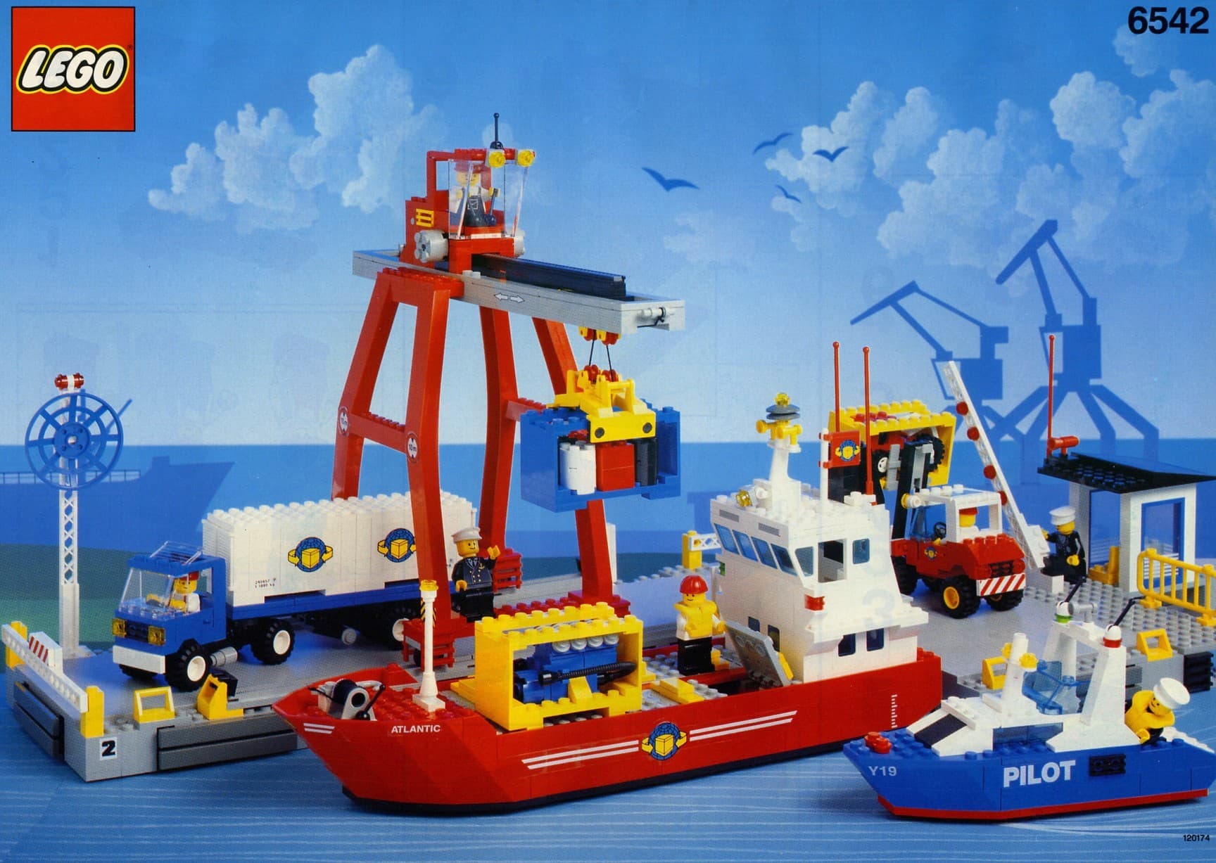 LEGO sættet Launch & Load Seaport