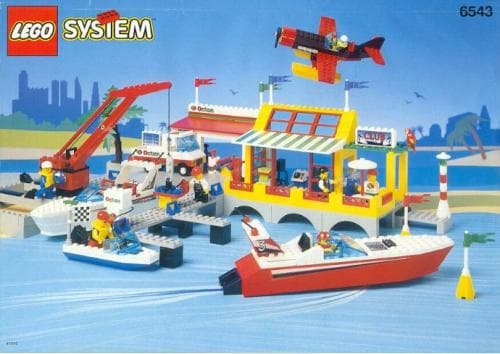 LEGO sættet Sail N' Fly Marina