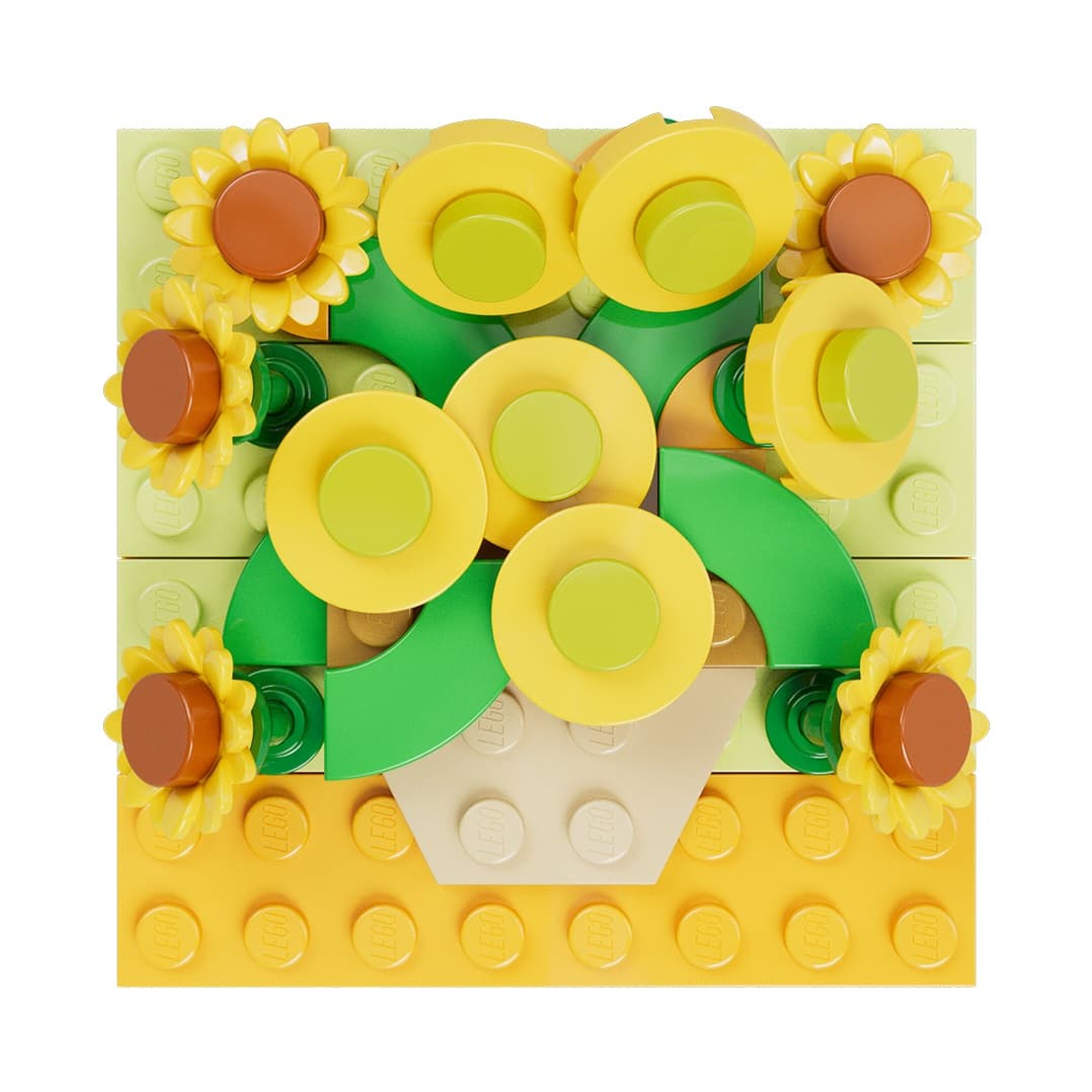 LEGO sættet Sunflowers