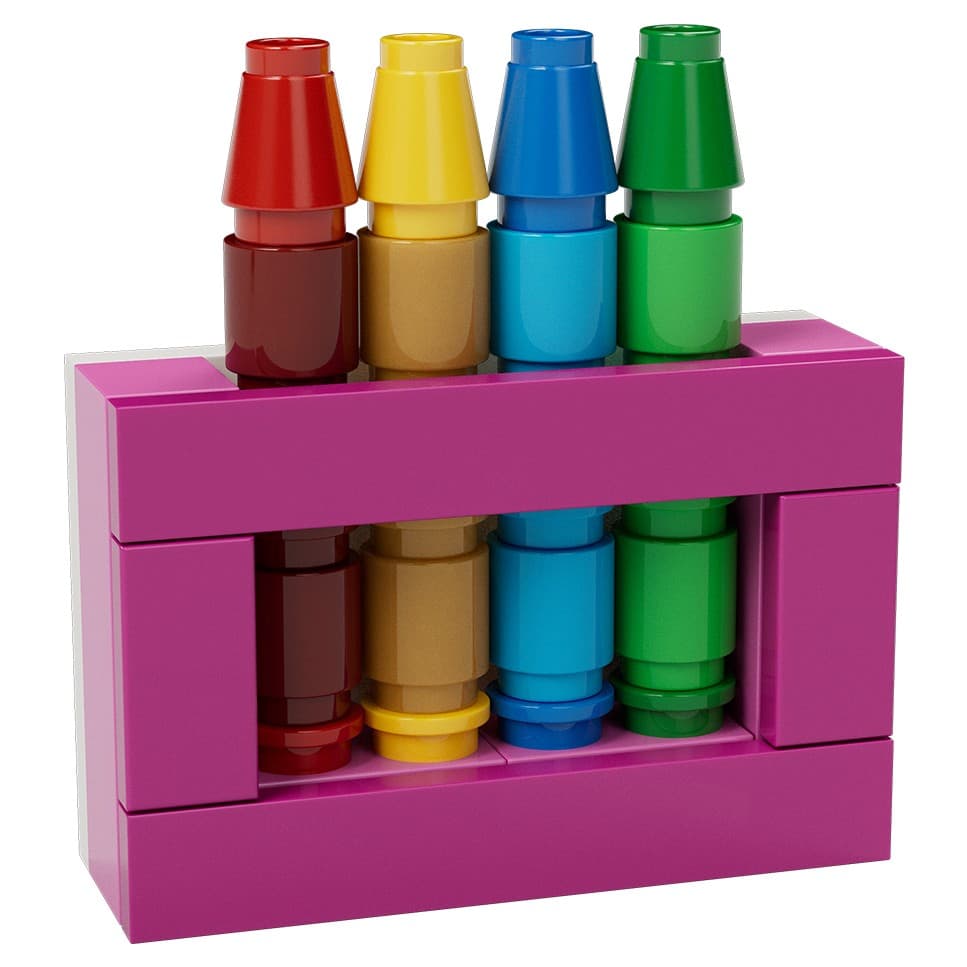 LEGO sættet Crayons