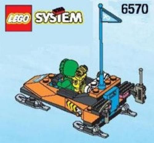 LEGO sættet Snowmobile