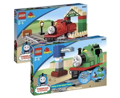 LEGO sættet James and Percy Tunnel Set