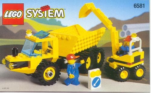 LEGO sættet Dig 'N' Dump