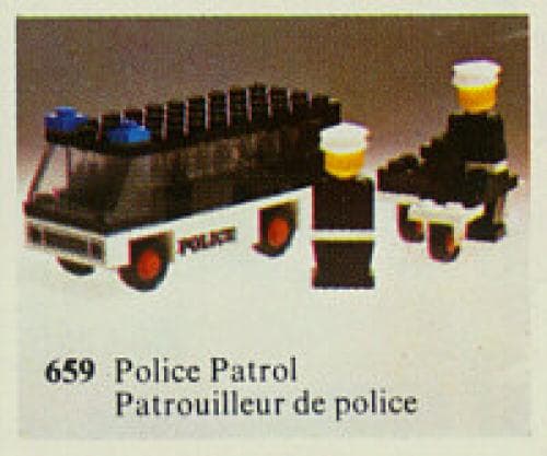 LEGO sættet Police Patrol with Policemen
