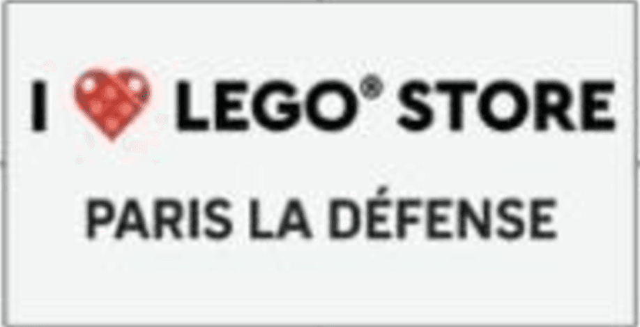 LEGO sættet I [Heart] LEGO Store Paris La Défense Tile