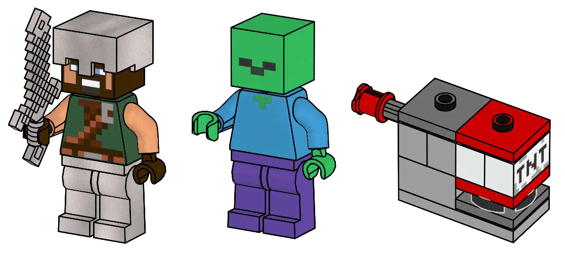 LEGO sættet Hero with Zombie