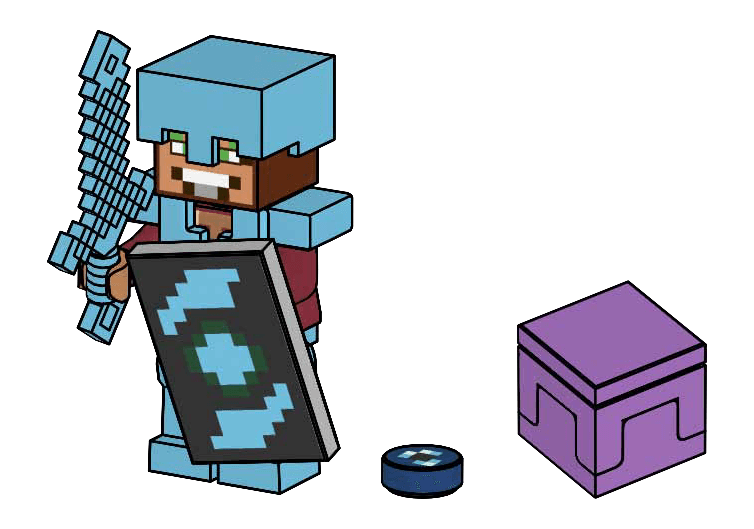 LEGO sættet Hero and Shulker