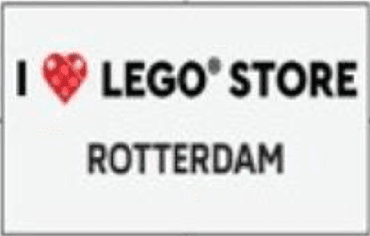 LEGO sættet I [Heart] LEGO Store Rotterdam Tile