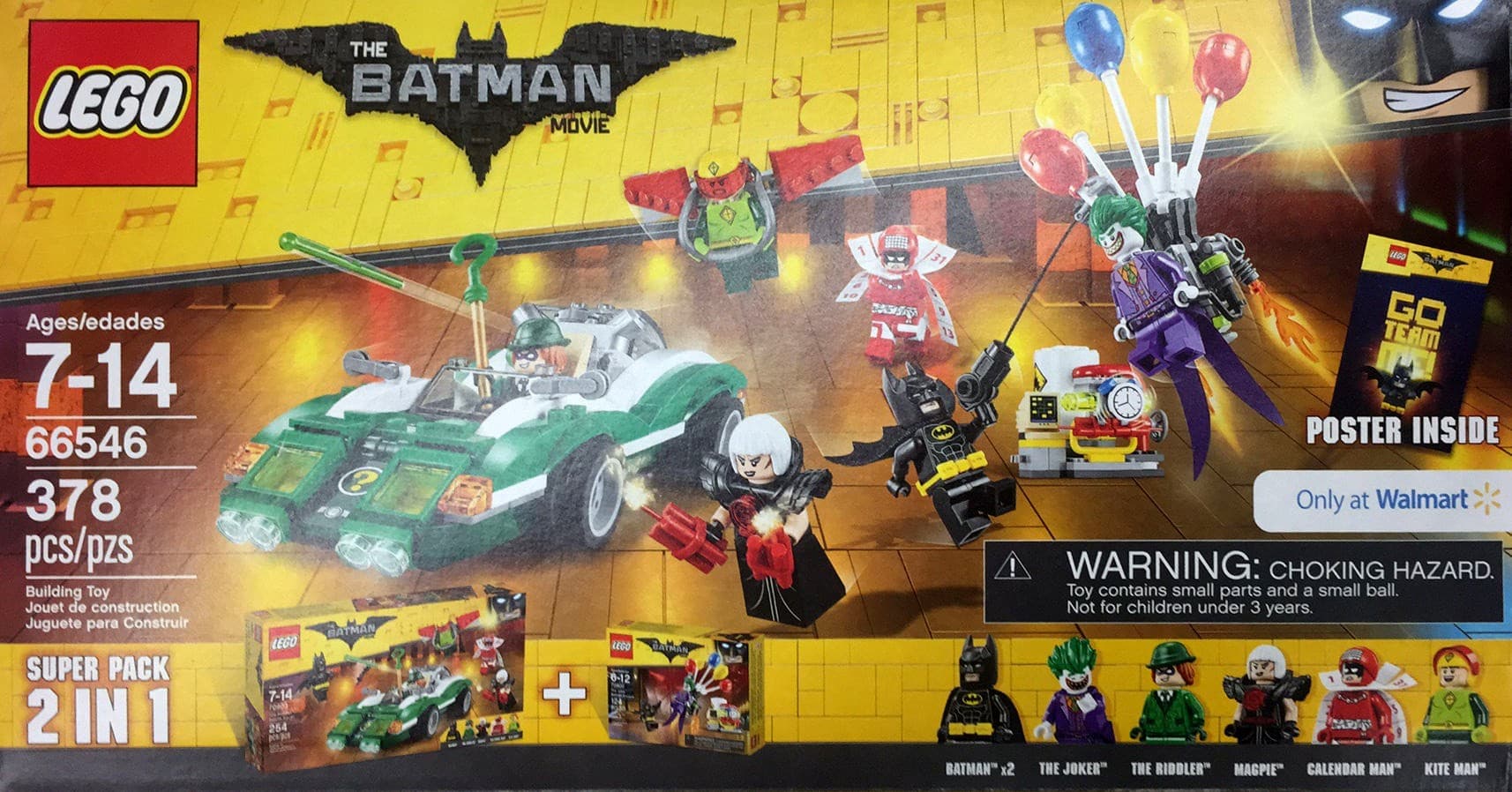 LEGO sættet The LEGO Batman Movie Super Pack 2 in 1