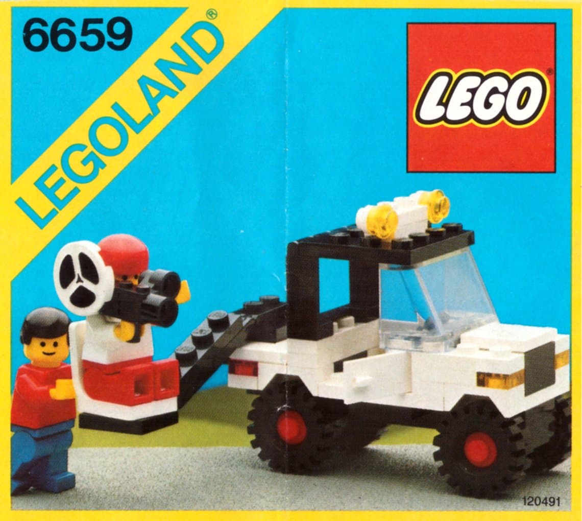LEGO sættet TV Camera Crew
