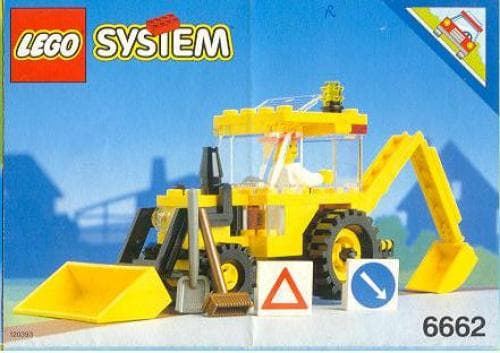 LEGO sættet Backhoe