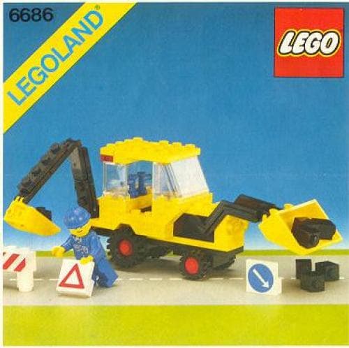 LEGO sættet Backhoe