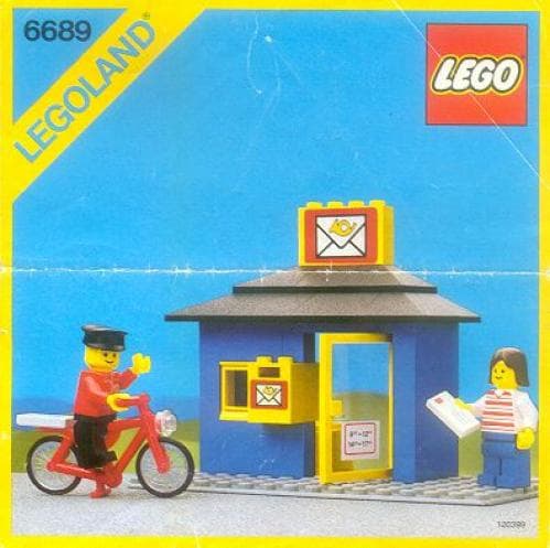 LEGO sættet Post-Station